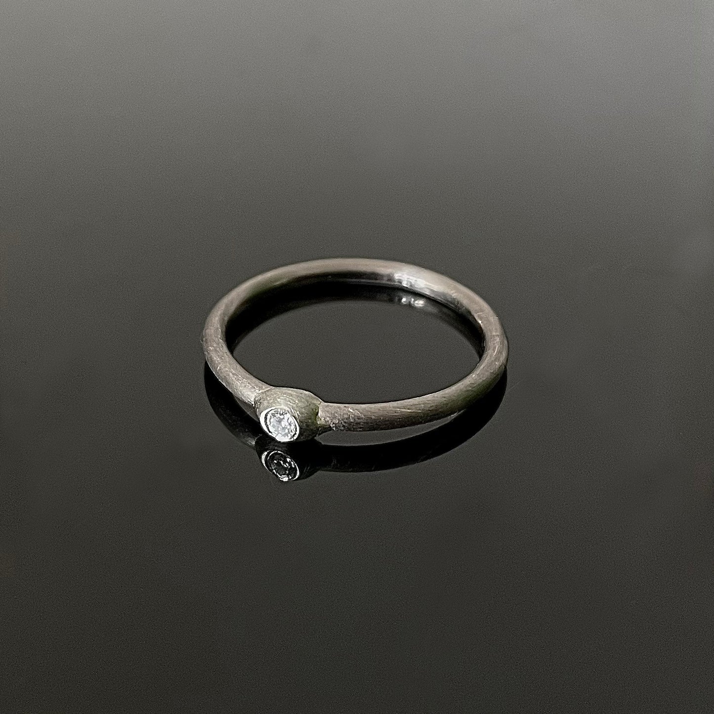 PEARL ring White Gold with Diamond