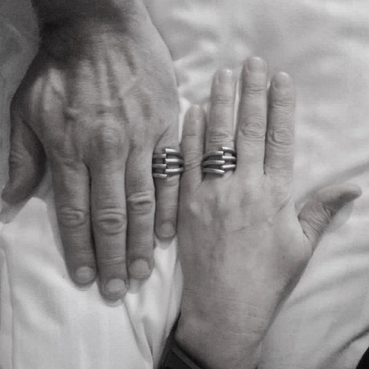 B3 ring engagement ring from stainless steel 316