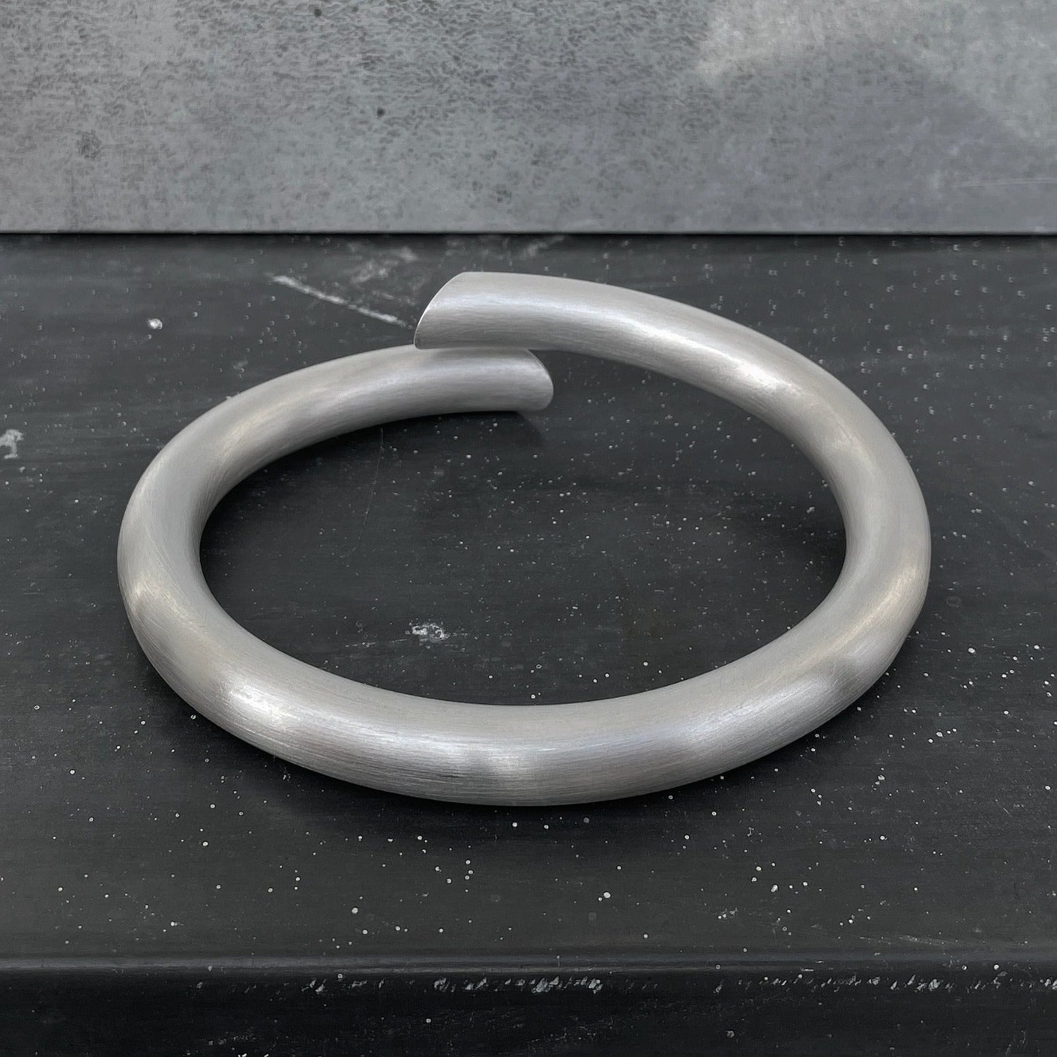 B1 bangle silver thick I shop.bkreb.com