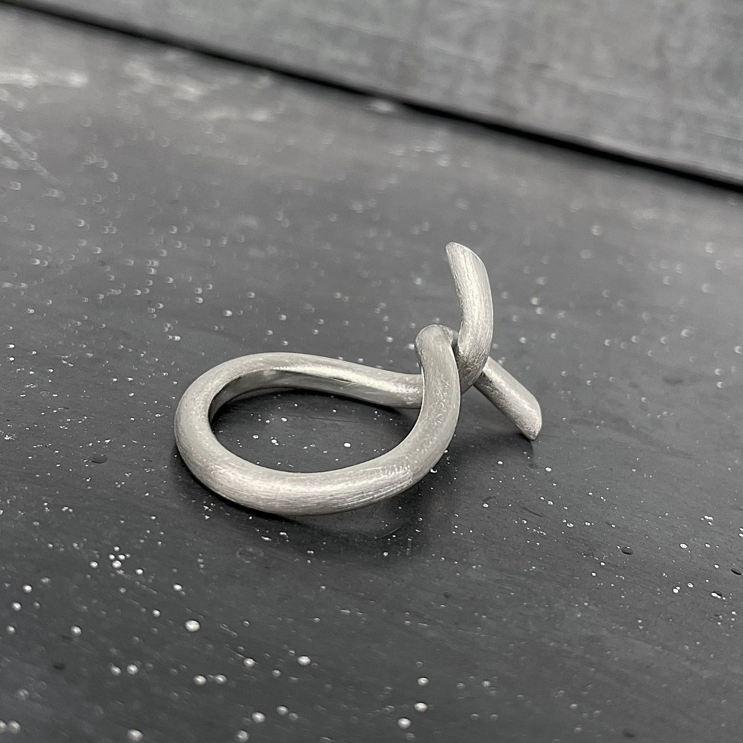 BARB ring XS silver back side I shop.bkreb.com