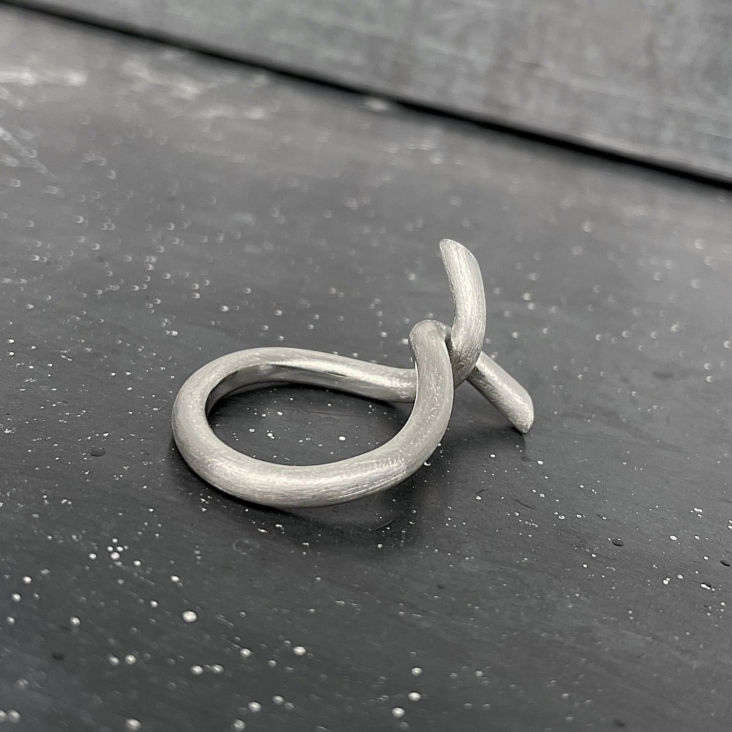 BARB ring XS silver back side I shop.bkreb.com