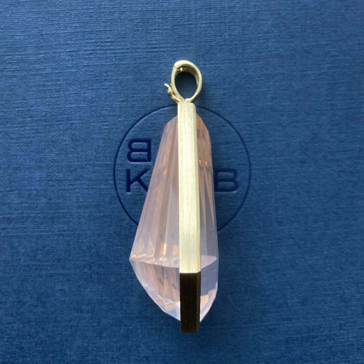 Rose quartz amulet