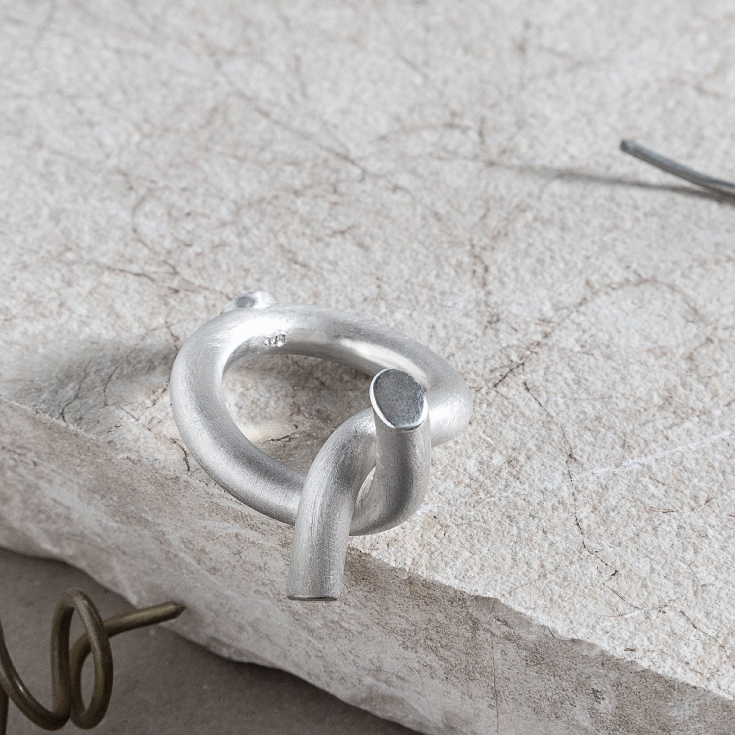 BARB ring M silver I shop.bkreb.com