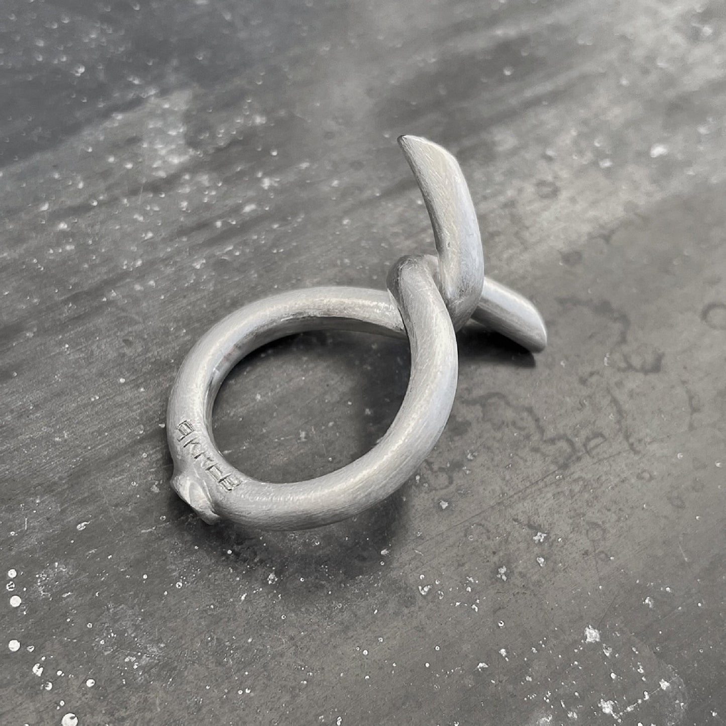 BARB ring S silver I shop.bkreb.com