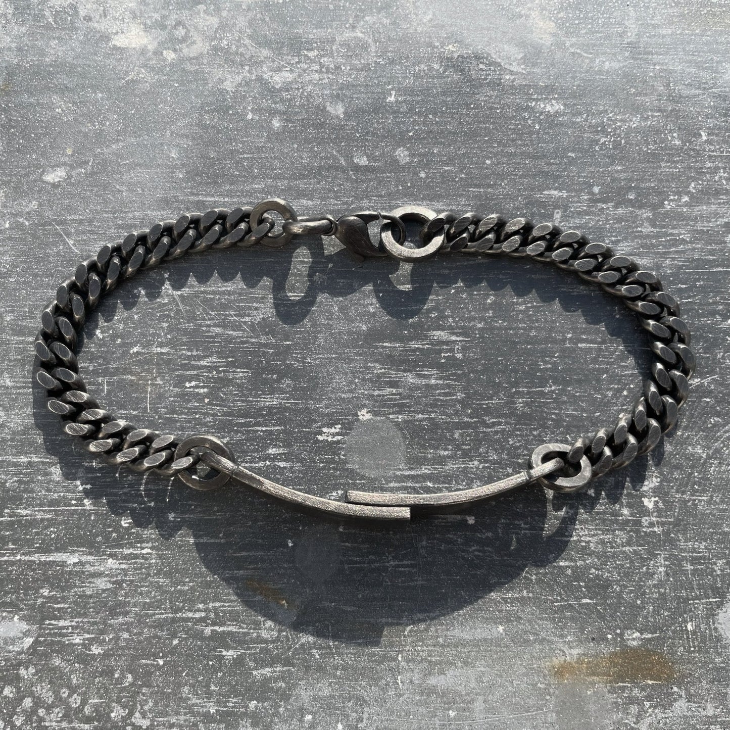 TANK TRACK bracelet - ONE OF A KIND