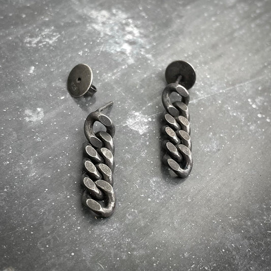 CHAIN earstuds tank track black short I shop.bkreb.com