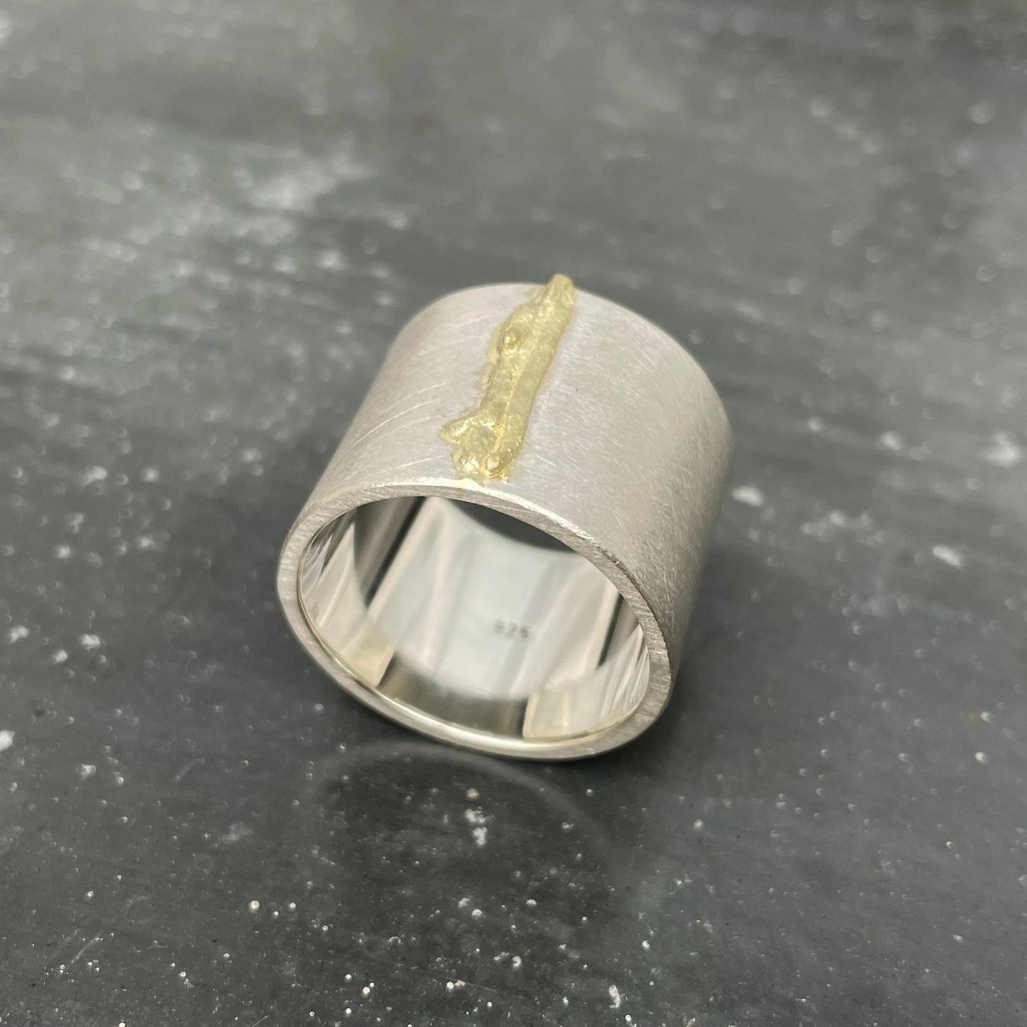 RIV Ring - Silber & Gold