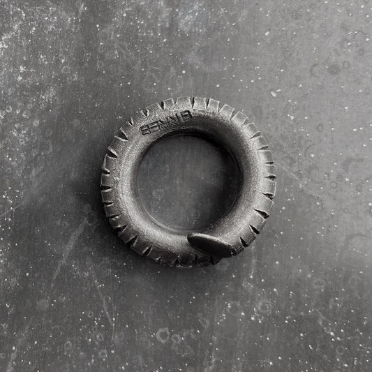 B x ring oxidised silver I shop.bkreb.com