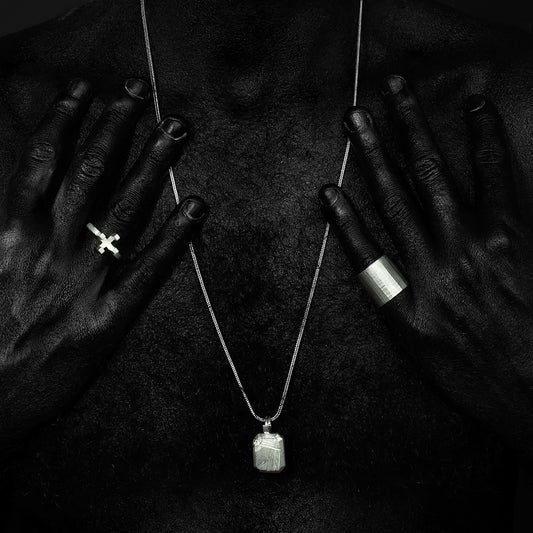 GEM II necklace Silver