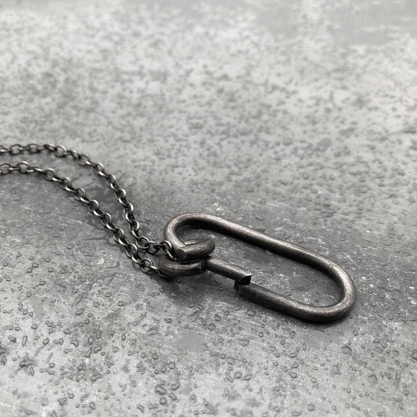 B 0 necklace black side view close I shop.bkreb.com