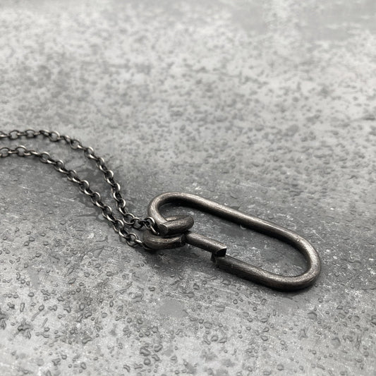 B 0 necklace black side view close I shop.bkreb.com