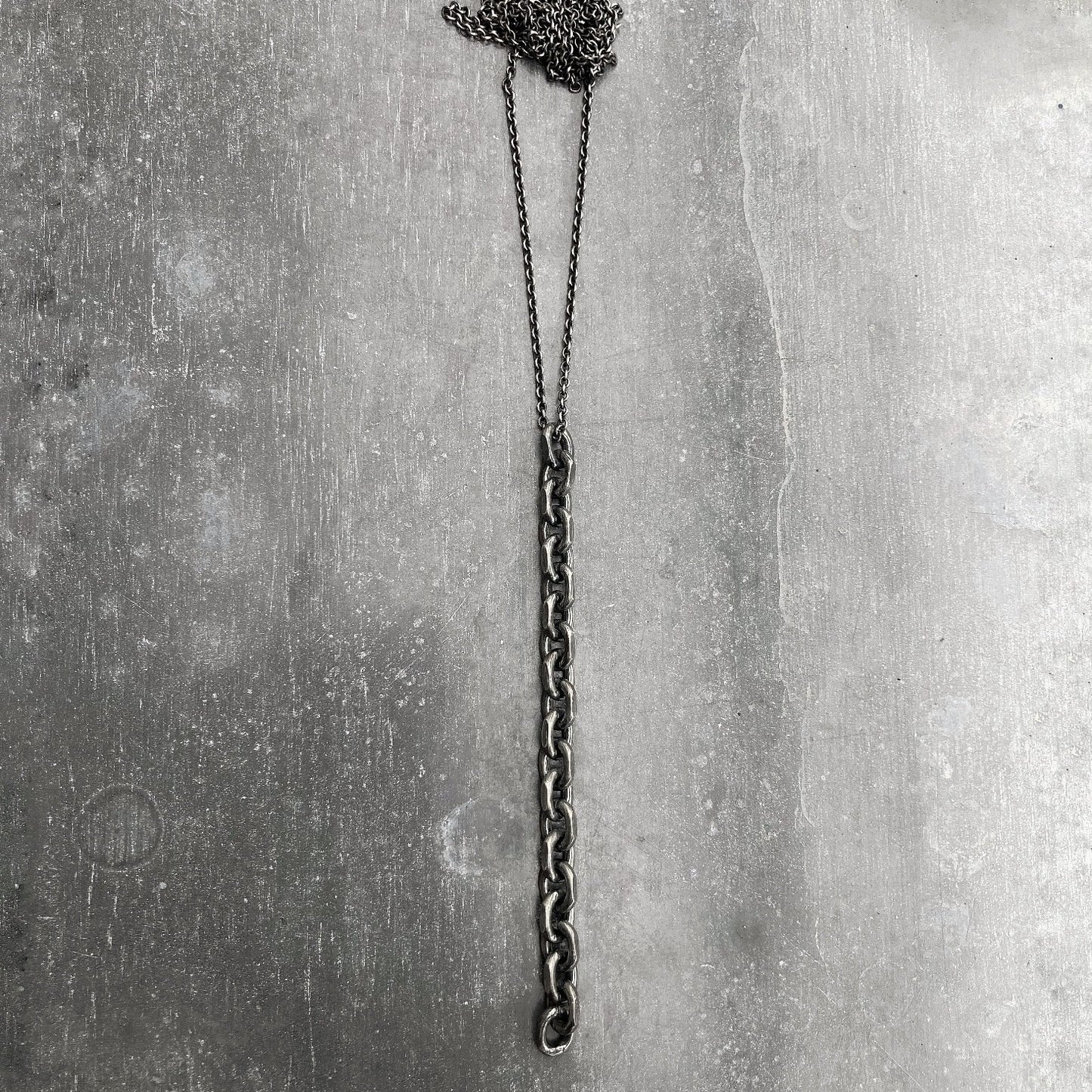 CHAIN necklace black with diamond cut I shop.bkreb.com