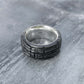 D de A ring band 925 silver