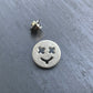 Smiley pin Sterling silver