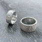 De V ring #2 - solid silver