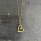 HEART necklace - GOLD