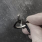 BARB ring XS black with precious stones I shop.bkreb.com