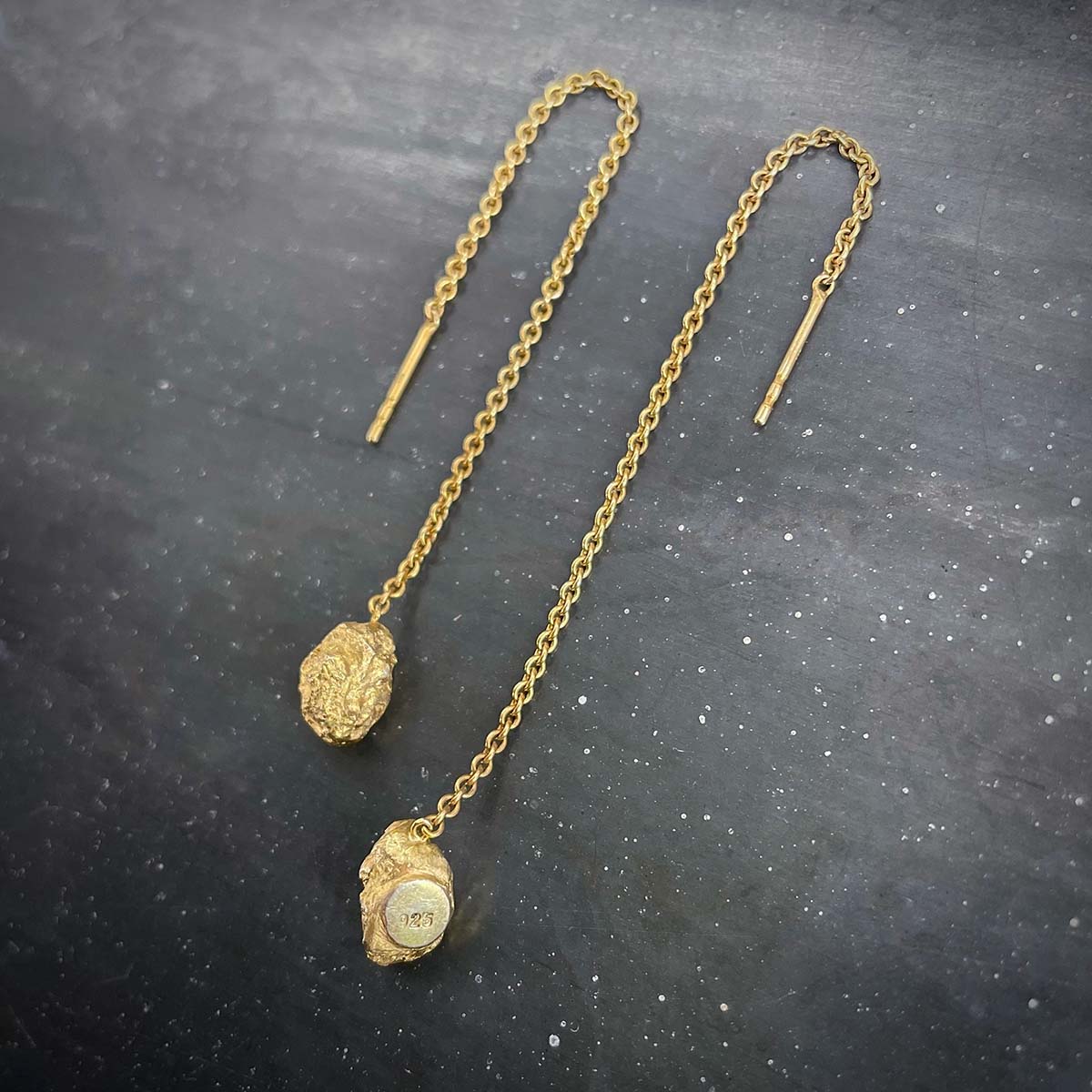 STN earhanger gold