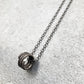 B3 spiral necklace oxidised silver  I shop.bkreb.com