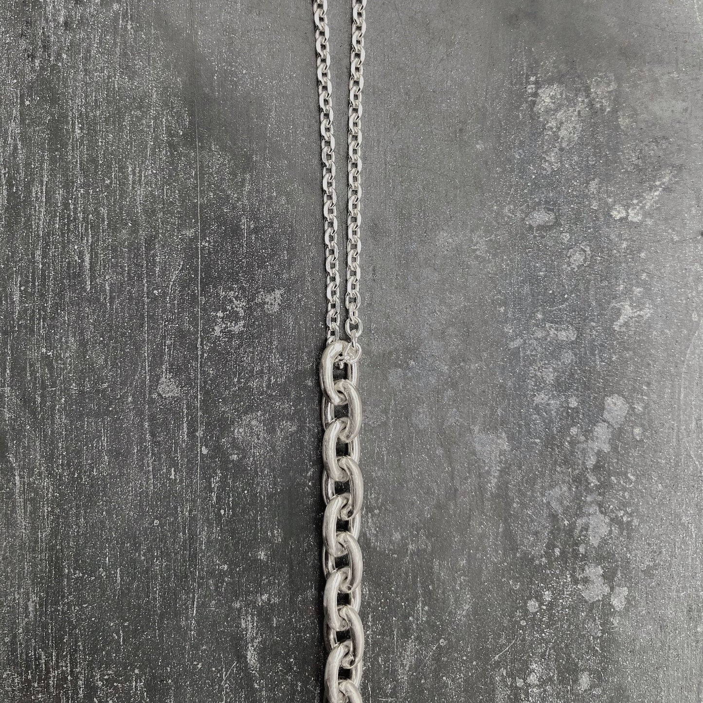 CHAIN necklace silver regular detail I shop.bkreb.com