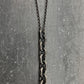 CHAIN necklace black with diamond cut detail I shop.bkreb.com
